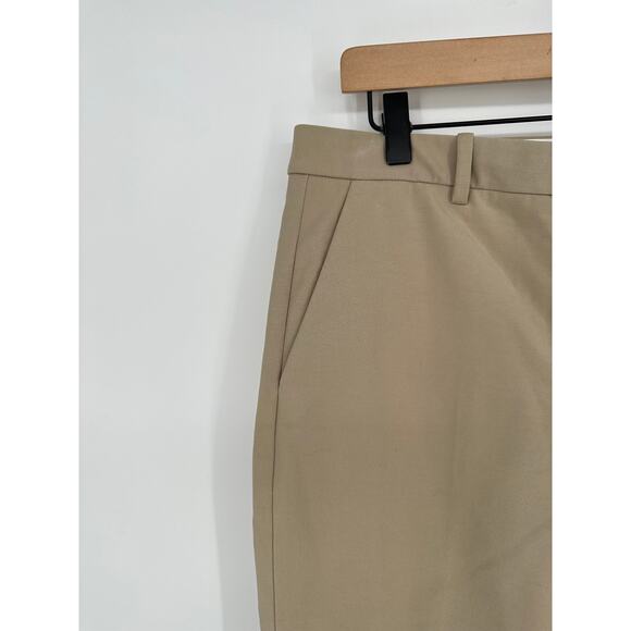 Theory NWT Tailored Trouser Pants Beige Stone Double Stretch Office Workwear 8 - Picture 4 of 10